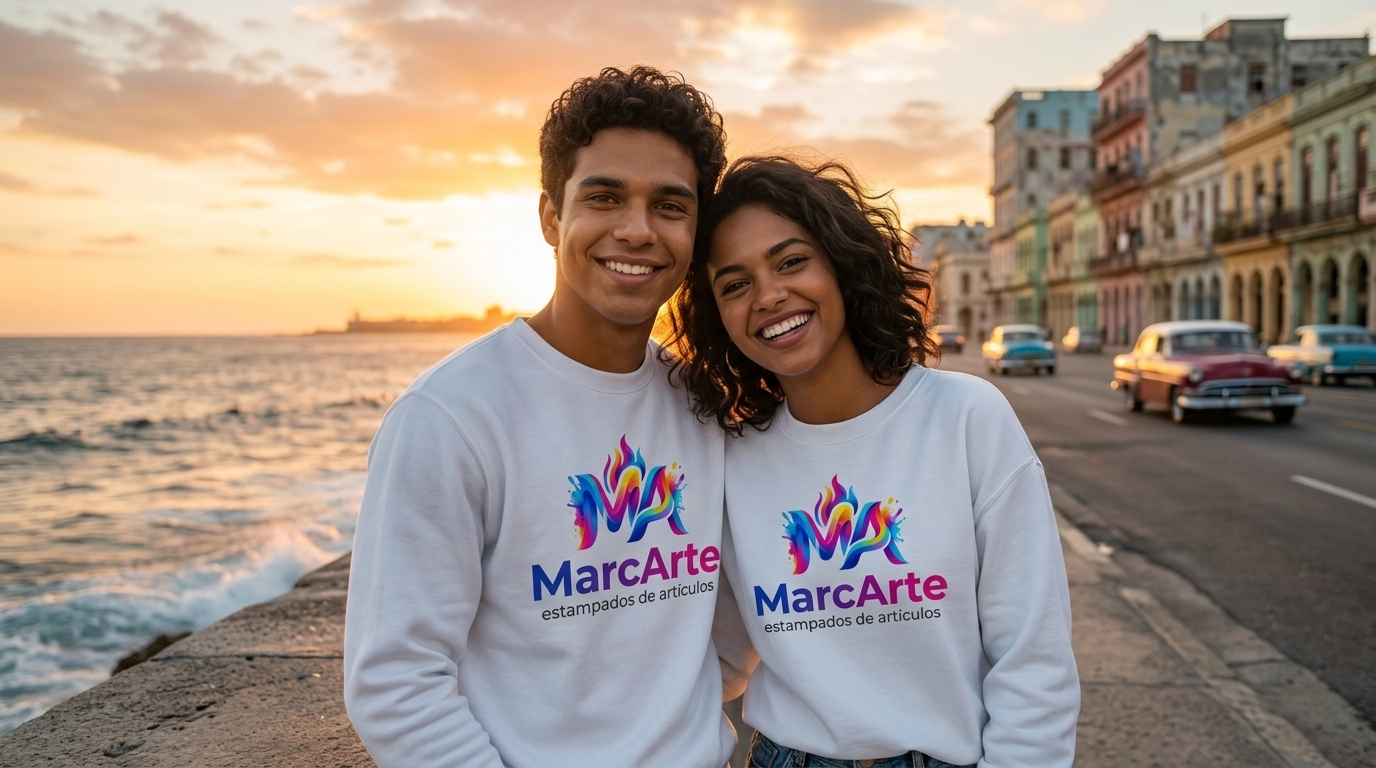 Camiseta personalizada terminada
